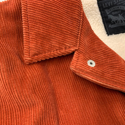 【中古品】【メンズ】 BOA LINER CORDUROY JACKET PC9-A0706-001 ボアライナー コーデュロイ ジャケット アウター 147-260326-as-02-izu サイズ：L カラー：レッド系 万代Net店