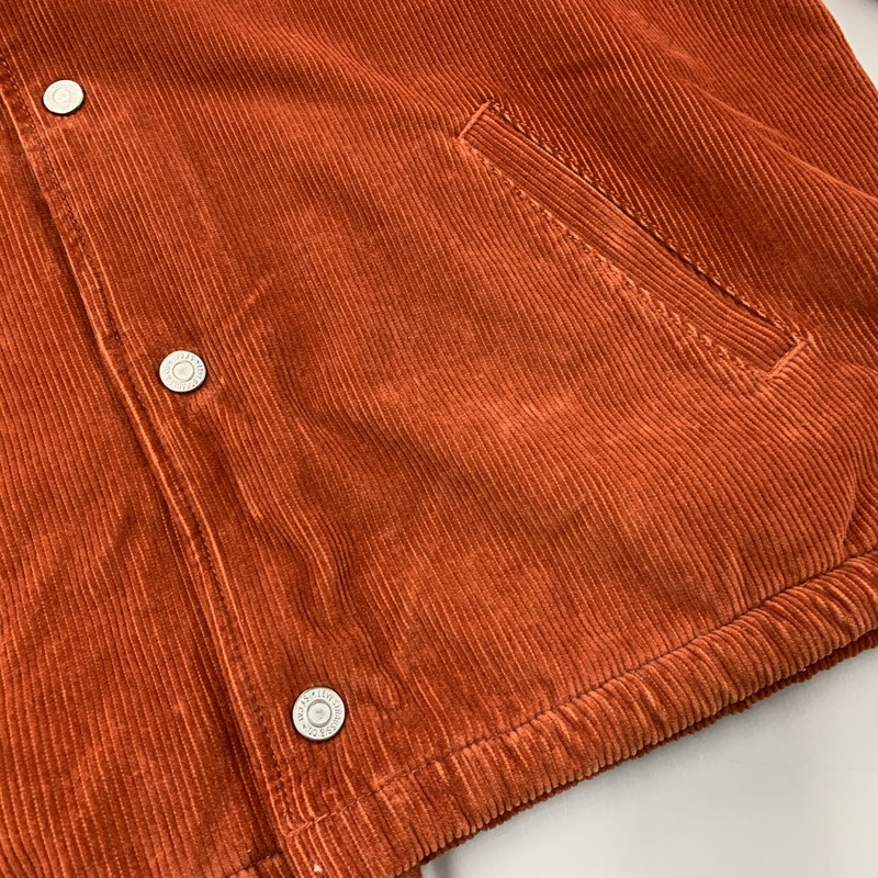 【中古品】【メンズ】 BOA LINER CORDUROY JACKET PC9-A0706-001 ボアライナー コーデュロイ ジャケット アウター 147-260326-as-02-izu サイズ：L カラー：レッド系 万代Net店