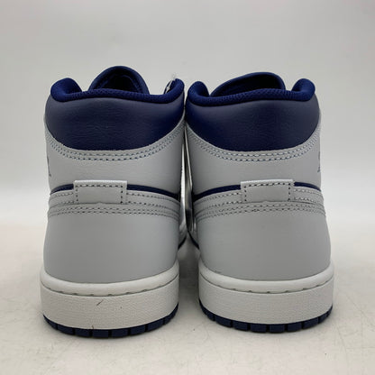 【中古美品】【メンズ】 DQ8426-403 AIR JORDAN エア ジョーダン 1 MID ミッド スニーカー シューズ 靴 160-260321-ya-01-izu サイズ：26.5cm カラー：BLUE VOID/PURE PLATINUM 万代Net店