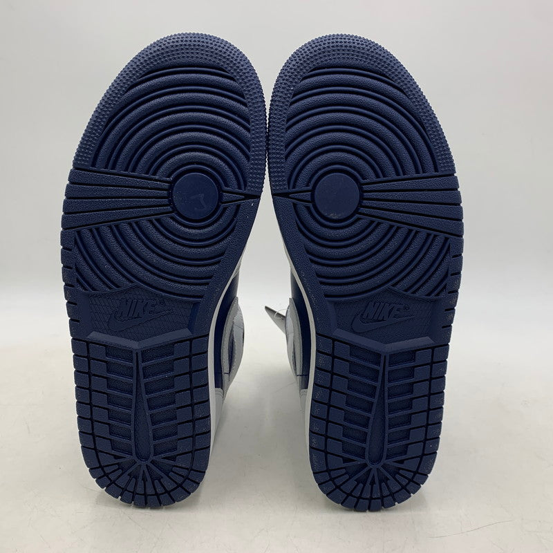 【中古美品】【メンズ】 DQ8426-403 AIR JORDAN エア ジョーダン 1 MID ミッド スニーカー シューズ 靴 160-260321-ya-01-izu サイズ：26.5cm カラー：BLUE VOID/PURE PLATINUM 万代Net店
