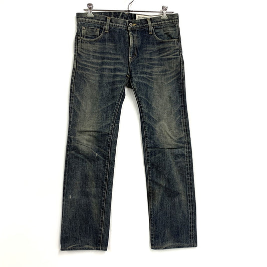 【中古品】【メンズ】 NEIGHBORHOOD ネイバーフッド WASHED NARROW DENIM PANTS 142DCNH-PTM12 ウォッシュド ナロー デニムパンツ ジーンズ ボトムス 153-260321-as-01-izu サイズ：M カラー：インディゴ 万代Net店