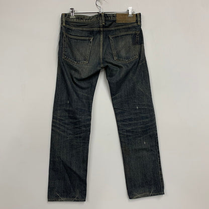【中古品】【メンズ】 NEIGHBORHOOD ネイバーフッド WASHED NARROW DENIM PANTS 142DCNH-PTM12 ウォッシュド ナロー デニムパンツ ジーンズ ボトムス 153-260321-as-01-izu サイズ：M カラー：インディゴ 万代Net店