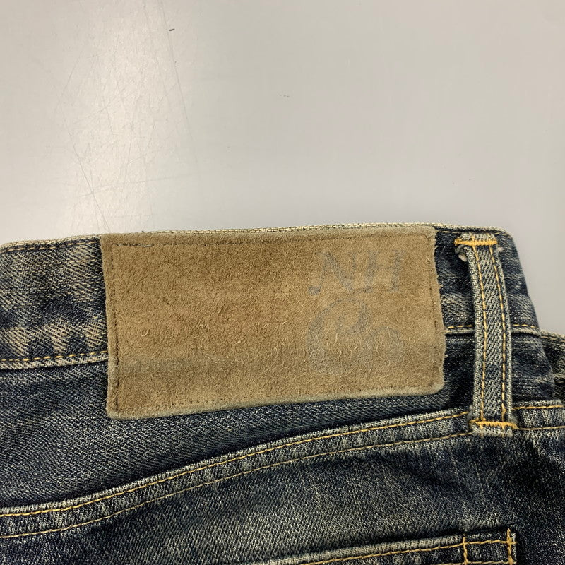 【中古品】【メンズ】 NEIGHBORHOOD ネイバーフッド WASHED NARROW DENIM PANTS 142DCNH-PTM12 ウォッシュド ナロー デニムパンツ ジーンズ ボトムス 153-260321-as-01-izu サイズ：M カラー：インディゴ 万代Net店