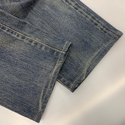【中古品】【メンズ】 NEIGHBORHOOD ネイバーフッド WASHED NARROW DENIM PANTS 142DCNH-PTM12 ウォッシュド ナロー デニムパンツ ジーンズ ボトムス 153-260321-as-01-izu サイズ：M カラー：インディゴ 万代Net店