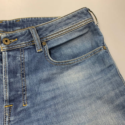 【中古品】【メンズ】 ZATINY REGULAR BOOTCUT DENIM PANTS ザタイニー レギュラー ブーツカット デニム パンツ ボトムス ズボン 152-260325-cs-18-izu サイズ：30×32 カラー：インディゴ 万代Net店