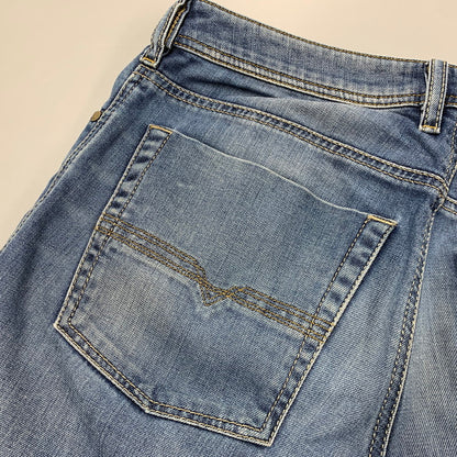 【中古品】【メンズ】 ZATINY REGULAR BOOTCUT DENIM PANTS ザタイニー レギュラー ブーツカット デニム パンツ ボトムス ズボン 152-260325-cs-18-izu サイズ：30×32 カラー：インディゴ 万代Net店