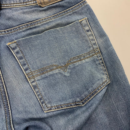 【中古品】【メンズ】 ZATINY REGULAR BOOTCUT DENIM PANTS ザタイニー レギュラー ブーツカット デニム パンツ ボトムス ズボン 152-260325-cs-18-izu サイズ：30×32 カラー：インディゴ 万代Net店