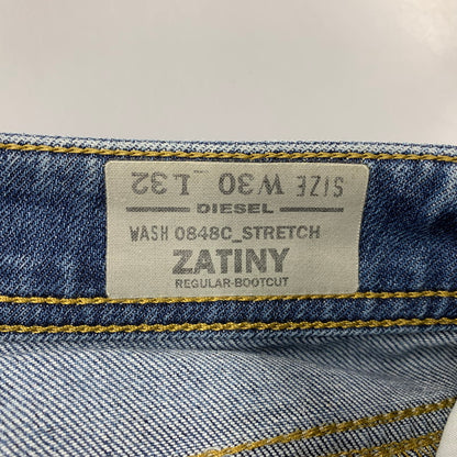 【中古品】【メンズ】 ZATINY REGULAR BOOTCUT DENIM PANTS ザタイニー レギュラー ブーツカット デニム パンツ ボトムス ズボン 152-260325-cs-18-izu サイズ：30×32 カラー：インディゴ 万代Net店