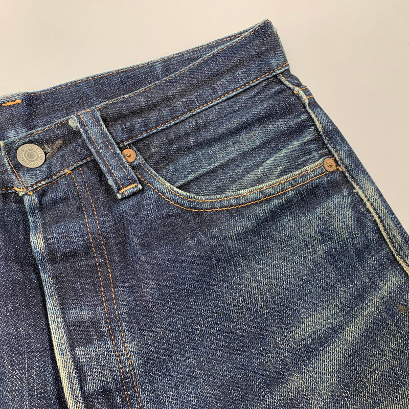 【現状渡し品】【メンズ】 47501 刻印J22 BIG-E 赤耳 日本製 2006年製 1947年復刻モデル 00S 501XX DENIM PANTS デニム パンツ ボトムス ズボン 157-260325-cs-19-izu サイズ：31×36 カラー：インディゴ 万代Net店