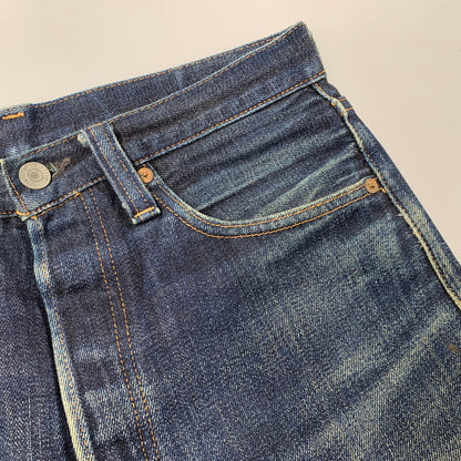 【現状渡し品】【メンズ】 47501 刻印J22 BIG-E 赤耳 日本製 2006年製 1947年復刻モデル 00S 501XX DENIM PANTS デニム パンツ ボトムス ズボン 157-260325-cs-19-izu サイズ：31×36 カラー：インディゴ 万代Net店