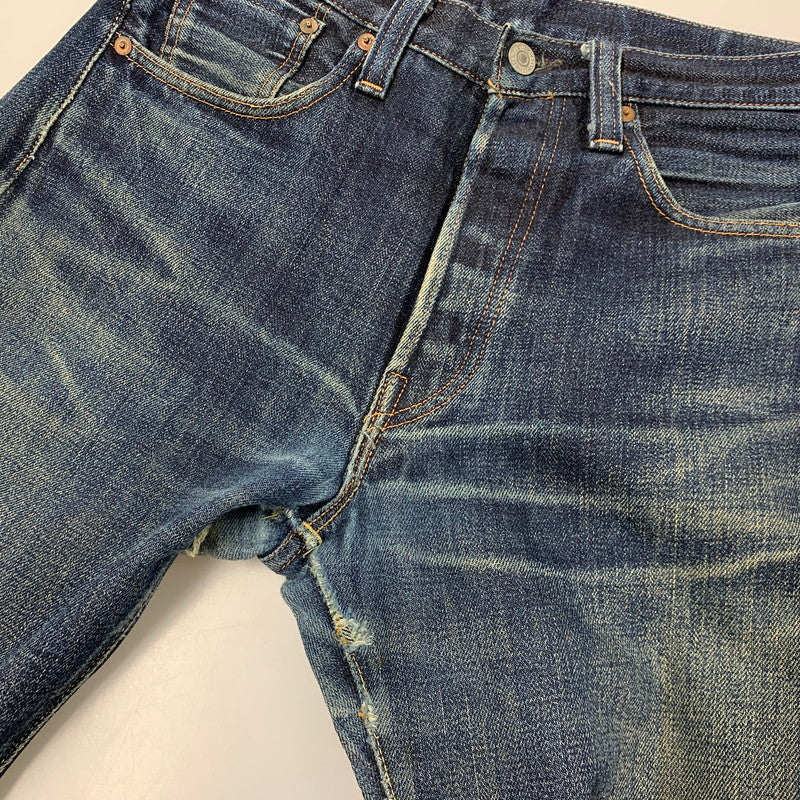 【現状渡し品】【メンズ】 47501 刻印J22 BIG-E 赤耳 日本製 2006年製 1947年復刻モデル 00S 501XX DENIM PANTS デニム パンツ ボトムス ズボン 157-260325-cs-19-izu サイズ：31×36 カラー：インディゴ 万代Net店