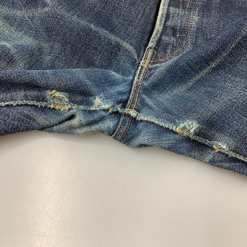 【現状渡し品】【メンズ】 47501 刻印J22 BIG-E 赤耳 日本製 2006年製 1947年復刻モデル 00S 501XX DENIM PANTS デニム パンツ ボトムス ズボン 157-260325-cs-19-izu サイズ：31×36 カラー：インディゴ 万代Net店