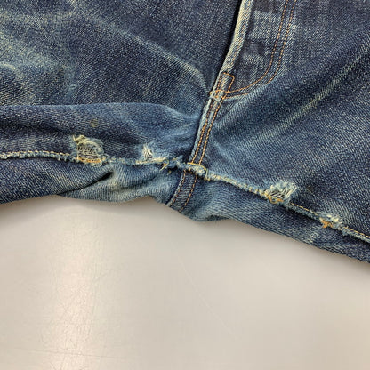 【現状渡し品】【メンズ】 47501 刻印J22 BIG-E 赤耳 日本製 2006年製 1947年復刻モデル 00S 501XX DENIM PANTS デニム パンツ ボトムス ズボン 157-260325-cs-19-izu サイズ：31×36 カラー：インディゴ 万代Net店
