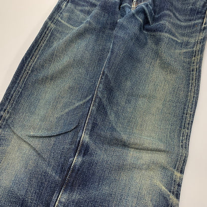 【現状渡し品】【メンズ】 47501 刻印J22 BIG-E 赤耳 日本製 2006年製 1947年復刻モデル 00S 501XX DENIM PANTS デニム パンツ ボトムス ズボン 157-260325-cs-19-izu サイズ：31×36 カラー：インディゴ 万代Net店