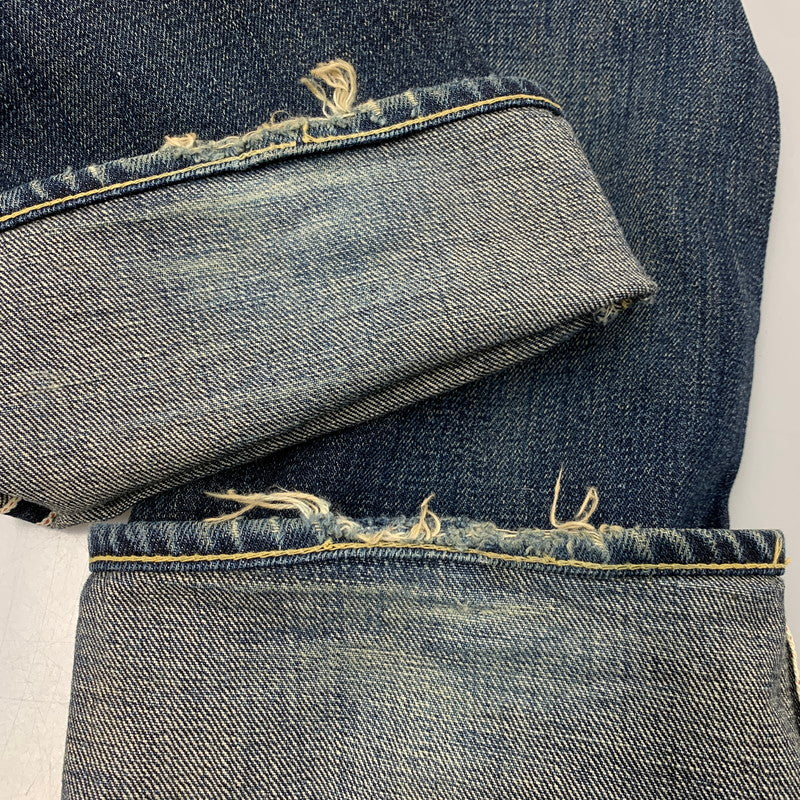 【現状渡し品】【メンズ】 47501 刻印J22 BIG-E 赤耳 日本製 2006年製 1947年復刻モデル 00S 501XX DENIM PANTS デニム パンツ ボトムス ズボン 157-260325-cs-19-izu サイズ：31×36 カラー：インディゴ 万代Net店