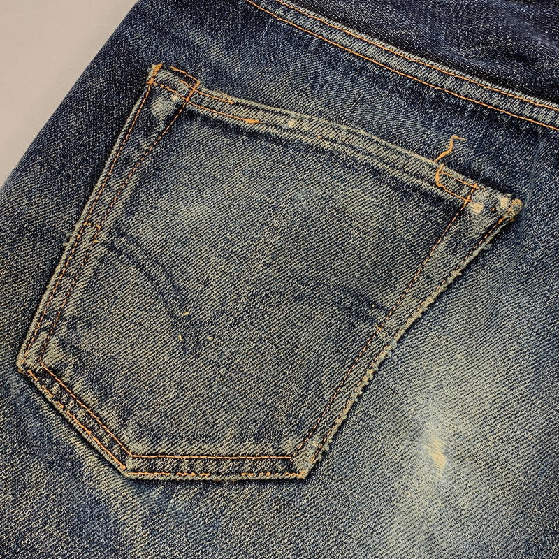 【現状渡し品】【メンズ】 47501 刻印J22 BIG-E 赤耳 日本製 2006年製 1947年復刻モデル 00S 501XX DENIM PANTS デニム パンツ ボトムス ズボン 157-260325-cs-19-izu サイズ：31×36 カラー：インディゴ 万代Net店