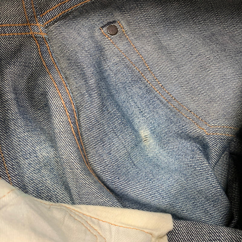 【現状渡し品】【メンズ】 47501 刻印J22 BIG-E 赤耳 日本製 2006年製 1947年復刻モデル 00S 501XX DENIM PANTS デニム パンツ ボトムス ズボン 157-260325-cs-19-izu サイズ：31×36 カラー：インディゴ 万代Net店