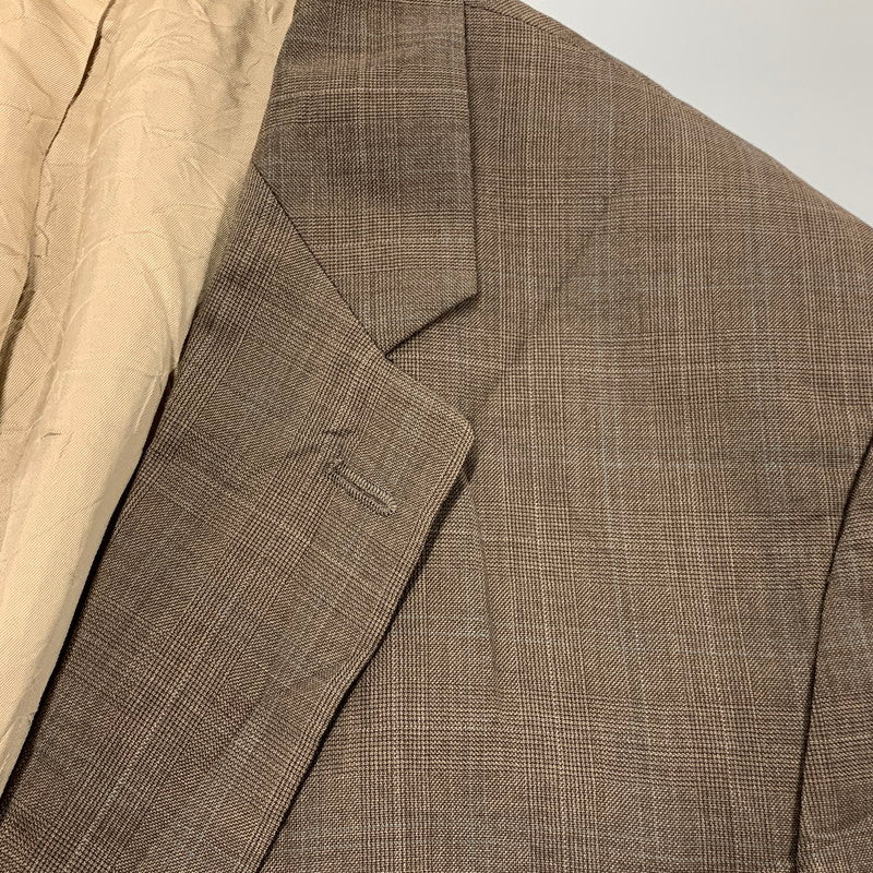 【中古品】【メンズ】 LAUREN RALPH LAUREN ローレン ラルフ ローレン TAILORED JACKET テーラードジャケット カナダ製 146-260326-as-01-izu カラー：ブラウン 万代Net店