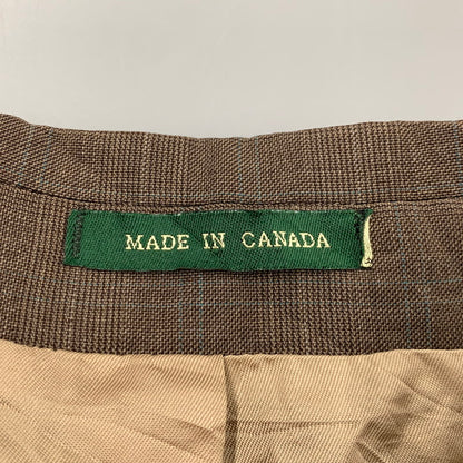 【中古品】【メンズ】 LAUREN RALPH LAUREN ローレン ラルフ ローレン TAILORED JACKET テーラードジャケット カナダ製 146-260326-as-01-izu カラー：ブラウン 万代Net店