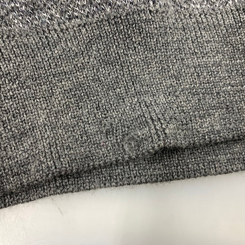 【中古品】【メンズ】 MODIGLIANI モディリアーニ 幾何学模様 V NECK WOOL KNIT ブイネック ウール ニット トップス 長袖 146-260325-cs-17-izu サイズ：L カラー：マルチ 万代Net店