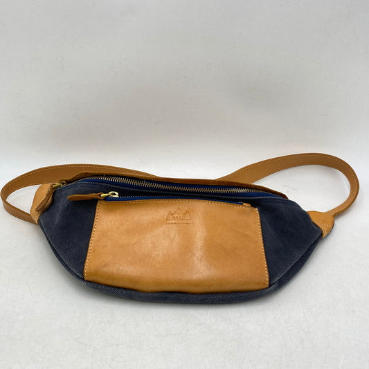 【中古品】【メンズ/レディース】 SAAD サード CANVAS SADDLE LEATHER SHOULDER BAG キャンバス サドル レザーショルダーバッグ 鞄 カバン 188-260324-ya-11-izu カラー：チャコールグレー×キャメル 万代Net店