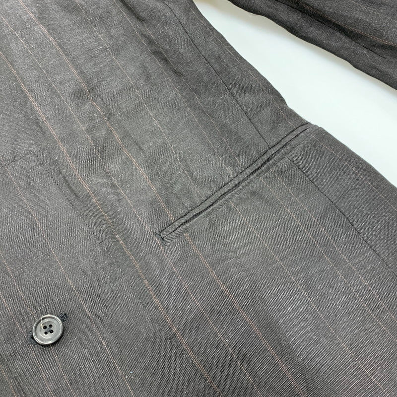 【中古品】【メンズ】 ENSOU. エンソウ GHOST LAPEL JACKET ゴースト ラペル ジャケット アウター 140-260322-cs-07-izu サイズ：L カラー：ブラック 万代Net店