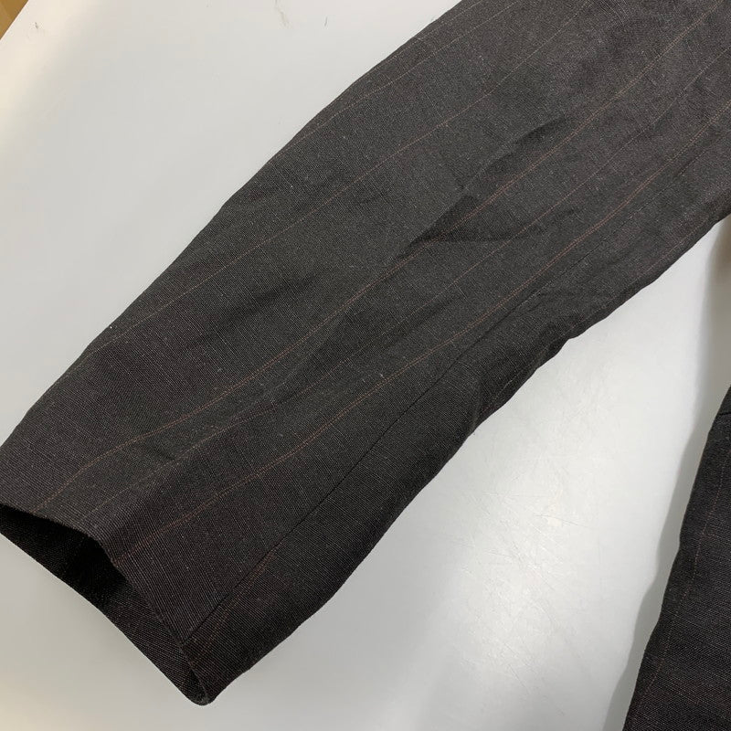 【中古品】【メンズ】 ENSOU. エンソウ GHOST LAPEL JACKET ゴースト ラペル ジャケット アウター 140-260322-cs-07-izu サイズ：L カラー：ブラック 万代Net店
