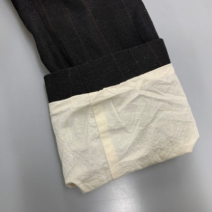 【中古品】【メンズ】 ENSOU. エンソウ GHOST LAPEL JACKET ゴースト ラペル ジャケット アウター 140-260322-cs-07-izu サイズ：L カラー：ブラック 万代Net店