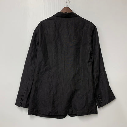 【中古品】【メンズ】 ENSOU. エンソウ GHOST LAPEL JACKET ゴースト ラペル ジャケット アウター 140-260322-cs-07-izu サイズ：L カラー：ブラック 万代Net店