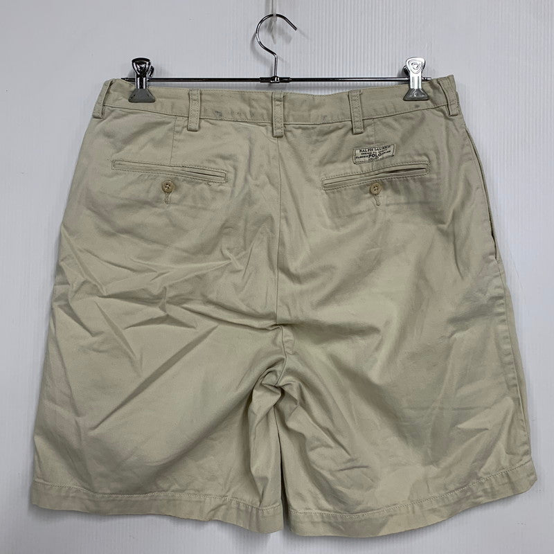 【中古品】【メンズ】 2-TUCK CHINO SHORTS 2タック チノショーツ ショートパンツ ボトムス 157-260326-as-03-izu サイズ：35 カラー：ベージュ 万代Net店