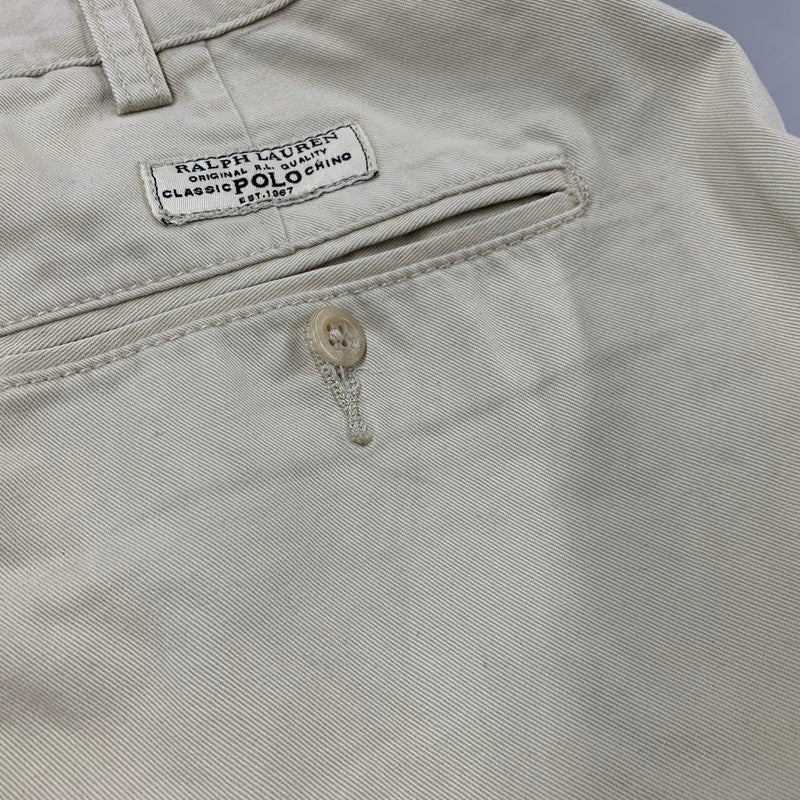 【中古品】【メンズ】 2-TUCK CHINO SHORTS 2タック チノショーツ ショートパンツ ボトムス 157-260326-as-03-izu サイズ：35 カラー：ベージュ 万代Net店