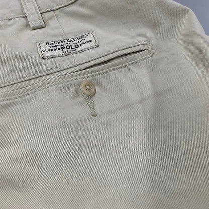 【中古品】【メンズ】 2-TUCK CHINO SHORTS 2タック チノショーツ ショートパンツ ボトムス 157-260326-as-03-izu サイズ：35 カラー：ベージュ 万代Net店
