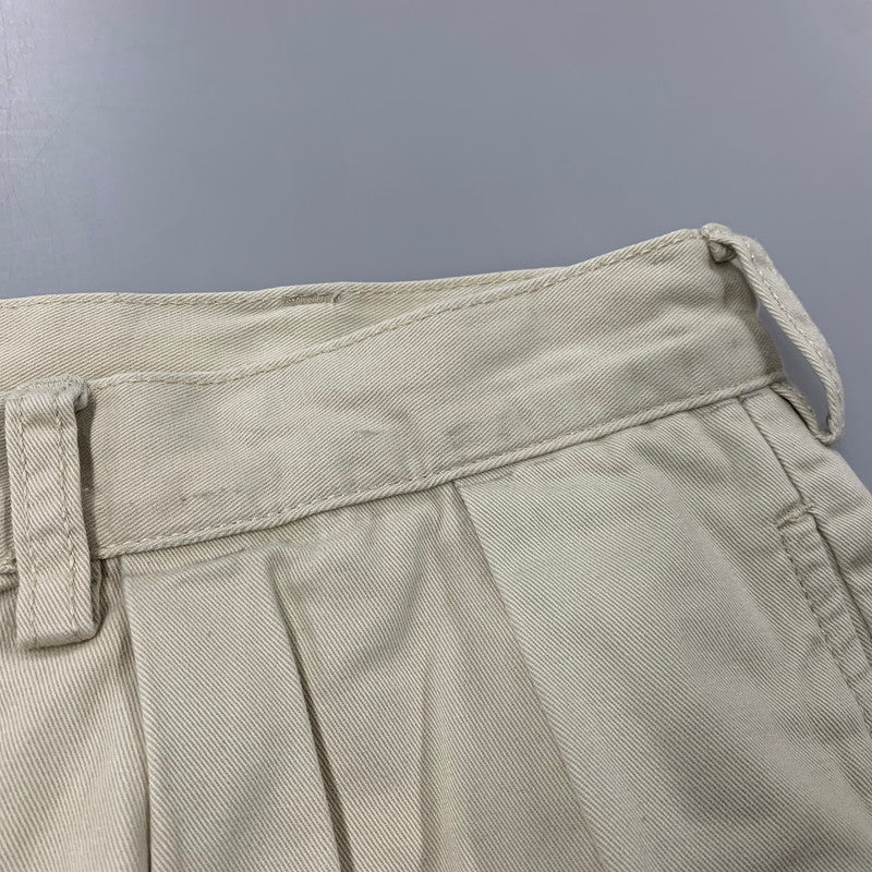 【中古品】【メンズ】 2-TUCK CHINO SHORTS 2タック チノショーツ ショートパンツ ボトムス 157-260326-as-03-izu サイズ：35 カラー：ベージュ 万代Net店