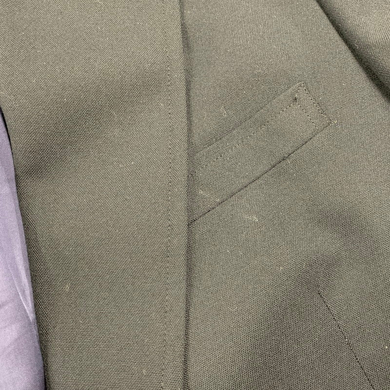 【中古品】【メンズ】 BROOKSEASE 1225 USA製 2005年製 00S 2B WOOL TAILORED JACKET ツービー ウール テーラード ジャケット アウター 146-260322-cs-06-izu サイズ：38 カラー：ネイビー 万代Net店