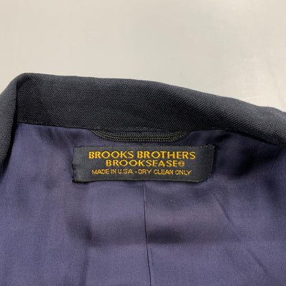 【中古品】【メンズ】 BROOKSEASE 1225 USA製 2005年製 00S 2B WOOL TAILORED JACKET ツービー ウール テーラード ジャケット アウター 146-260322-cs-06-izu サイズ：38 カラー：ネイビー 万代Net店