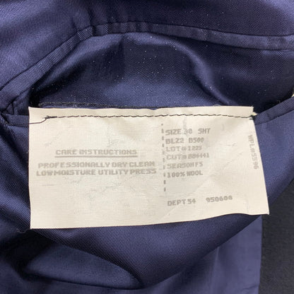 【中古品】【メンズ】 BROOKSEASE 1225 USA製 2005年製 00S 2B WOOL TAILORED JACKET ツービー ウール テーラード ジャケット アウター 146-260322-cs-06-izu サイズ：38 カラー：ネイビー 万代Net店
