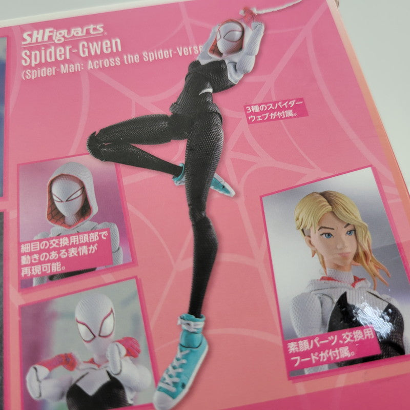 【中古美品】 スパイダーマン S.H.Figuarts スパイダーグウェン(スパイダーマン:アクロス・ザ・スパイダーバース) 055-261027-kk-09-izuh 万代Net店