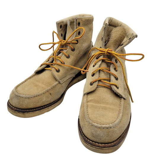 【中古品】【メンズ】 CHIPPEWA チペワ 白タグ前期 90’S SUEDE MOC TOE BOOTS スウェード モック トゥ ブーツ シューズ 靴 164-260322-cs-18-izu サイズ：不明 カラー：ベージュ 万代Net店