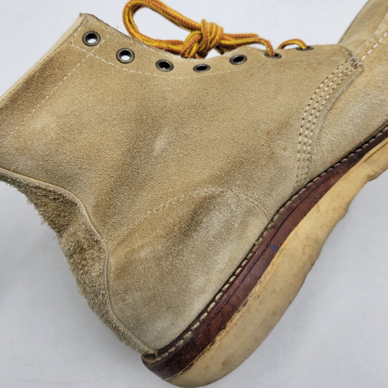 【中古品】【メンズ】 CHIPPEWA チペワ 白タグ前期 90’S SUEDE MOC TOE BOOTS スウェード モック トゥ ブーツ シューズ 靴 164-260322-cs-18-izu サイズ：不明 カラー：ベージュ 万代Net店