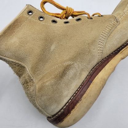 【中古品】【メンズ】 CHIPPEWA チペワ 白タグ前期 90’S SUEDE MOC TOE BOOTS スウェード モック トゥ ブーツ シューズ 靴 164-260322-cs-18-izu サイズ：不明 カラー：ベージュ 万代Net店