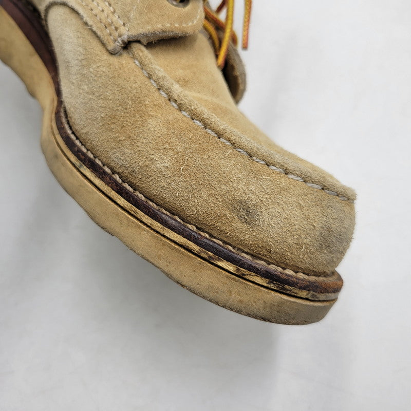 【中古品】【メンズ】 CHIPPEWA チペワ 白タグ前期 90’S SUEDE MOC TOE BOOTS スウェード モック トゥ ブーツ シューズ 靴 164-260322-cs-18-izu サイズ：不明 カラー：ベージュ 万代Net店