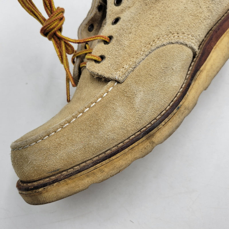 【中古品】【メンズ】 CHIPPEWA チペワ 白タグ前期 90’S SUEDE MOC TOE BOOTS スウェード モック トゥ ブーツ シューズ 靴 164-260322-cs-18-izu サイズ：不明 カラー：ベージュ 万代Net店