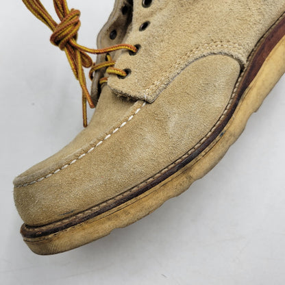 【中古品】【メンズ】 CHIPPEWA チペワ 白タグ前期 90’S SUEDE MOC TOE BOOTS スウェード モック トゥ ブーツ シューズ 靴 164-260322-cs-18-izu サイズ：不明 カラー：ベージュ 万代Net店