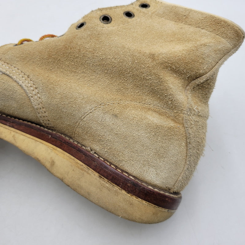 【中古品】【メンズ】 CHIPPEWA チペワ 白タグ前期 90’S SUEDE MOC TOE BOOTS スウェード モック トゥ ブーツ シューズ 靴 164-260322-cs-18-izu サイズ：不明 カラー：ベージュ 万代Net店