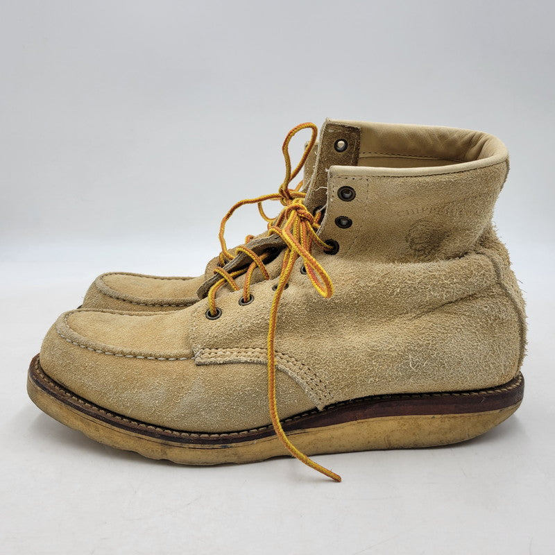【中古品】【メンズ】 CHIPPEWA チペワ 白タグ前期 90’S SUEDE MOC TOE BOOTS スウェード モック トゥ ブーツ シューズ 靴 164-260322-cs-18-izu サイズ：不明 カラー：ベージュ 万代Net店