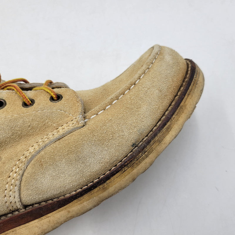 【中古品】【メンズ】 CHIPPEWA チペワ 白タグ前期 90’S SUEDE MOC TOE BOOTS スウェード モック トゥ ブーツ シューズ 靴 164-260322-cs-18-izu サイズ：不明 カラー：ベージュ 万代Net店