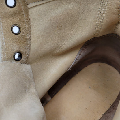 【中古品】【メンズ】 CHIPPEWA チペワ 白タグ前期 90’S SUEDE MOC TOE BOOTS スウェード モック トゥ ブーツ シューズ 靴 164-260322-cs-18-izu サイズ：不明 カラー：ベージュ 万代Net店