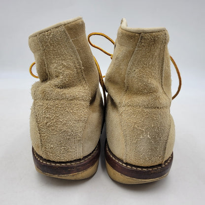 【中古品】【メンズ】 CHIPPEWA チペワ 白タグ前期 90’S SUEDE MOC TOE BOOTS スウェード モック トゥ ブーツ シューズ 靴 164-260322-cs-18-izu サイズ：不明 カラー：ベージュ 万代Net店