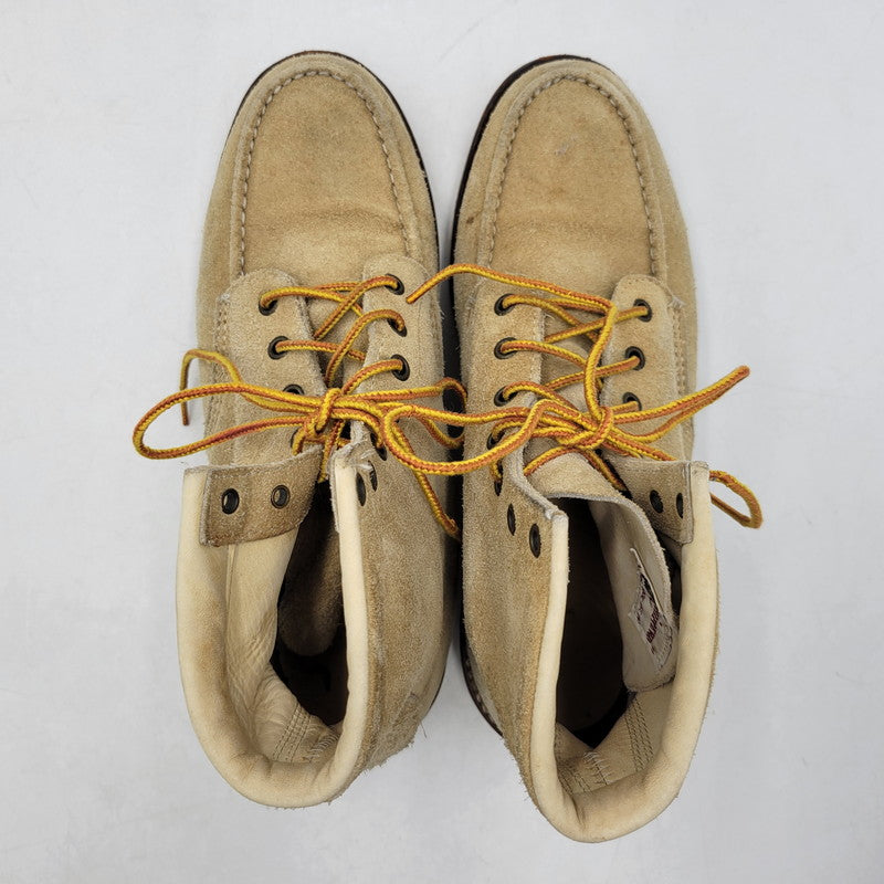 【中古品】【メンズ】 CHIPPEWA チペワ 白タグ前期 90’S SUEDE MOC TOE BOOTS スウェード モック トゥ ブーツ シューズ 靴 164-260322-cs-18-izu サイズ：不明 カラー：ベージュ 万代Net店