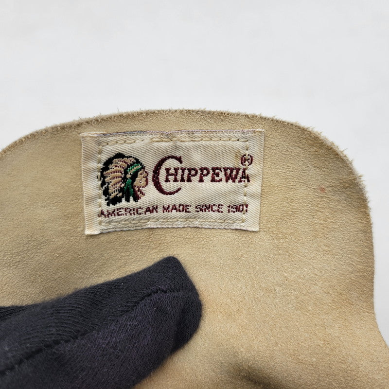 【中古品】【メンズ】 CHIPPEWA チペワ 白タグ前期 90’S SUEDE MOC TOE BOOTS スウェード モック トゥ ブーツ シューズ 靴 164-260322-cs-18-izu サイズ：不明 カラー：ベージュ 万代Net店